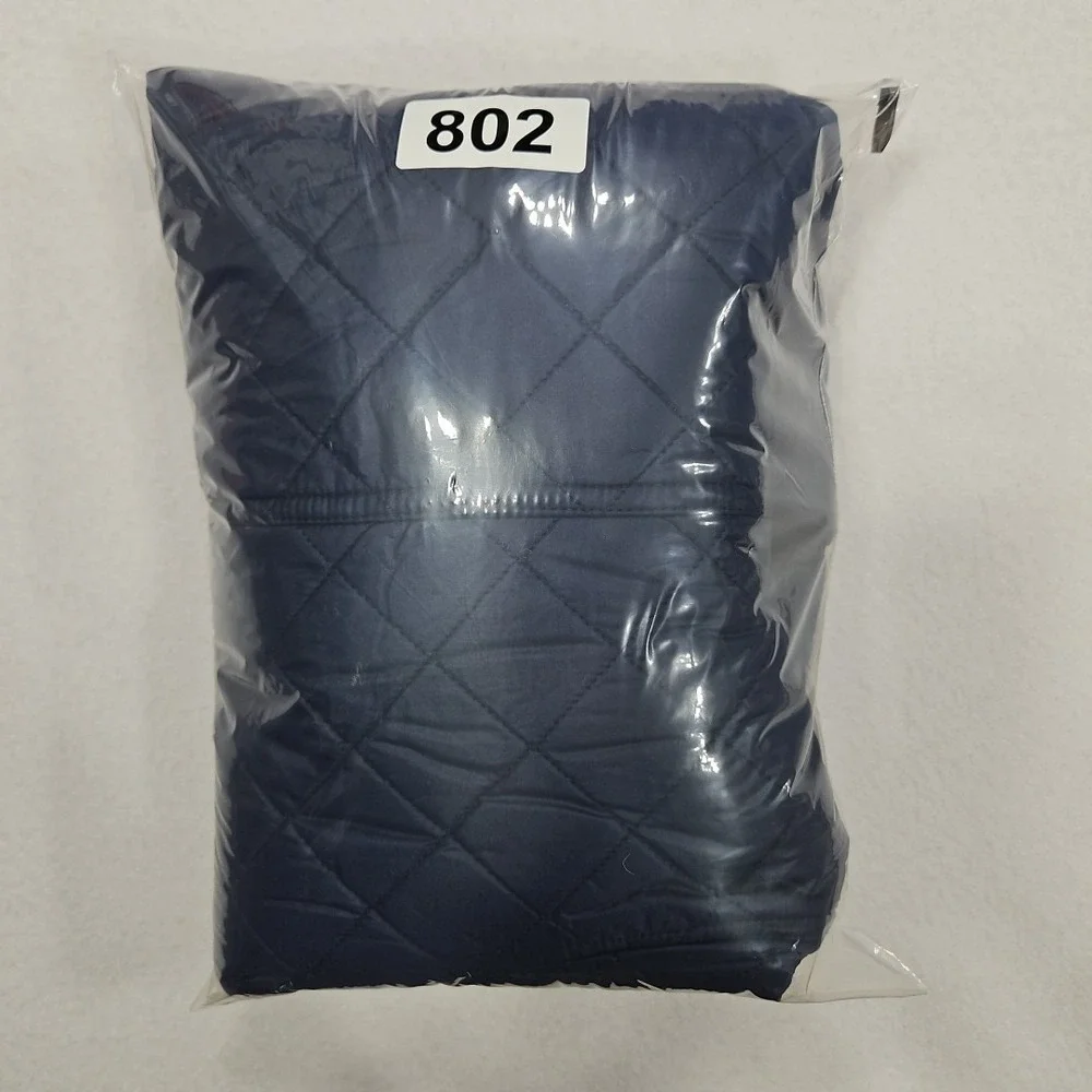 Polo Ralph Lauren‎ 6 Months Navy Blue Quilted Fleece Lined Hooded Barn Bunting